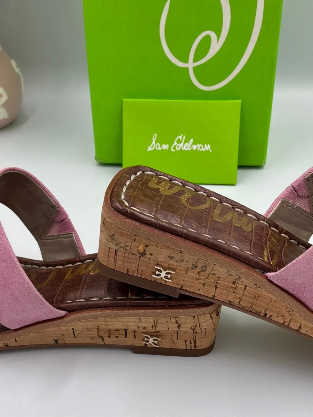 Sam Edelman pink suede